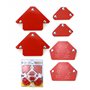 QWORK® 6 Pièces Aimant Soudure