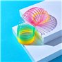 LiFangSotre 4PCS Rainbow Circle Spirale Arc-en-Ciel Ressort,4PCS Mini Rainbow Ring Ressorts Magiques Idéal pour Tous Les Enfants