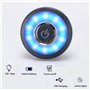 X SIM FITNESSX Veilleuse LED 3 couleurs pour voiture Lumière de coffre Lampe de lecture Magnétique Intensité variable USB Rechar