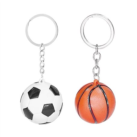 Porte-Clés Ballon De Sport 2 Pièces