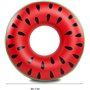 Bouée de sauvetage de pastèque, Bouée de sauvetage gonflable gonflable flottant piscine ronde pour la plage ou la piscine pour e