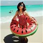 Bouée de sauvetage de pastèque, Bouée de sauvetage gonflable gonflable flottant piscine ronde pour la plage ou la piscine pour e