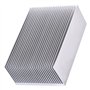 Dissipateur de Chaleur en Aluminium Haute Puissance 23pcs Ailettes 100x69x36mm pour Transistors à Semi-Conducteurs, PCB(Circuit 