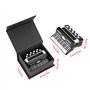 Hztyyier Miniature accordéon modèle Mini Miniature Instrument de Musique décoration avec étui de Rangement pour la Maison Orneme
