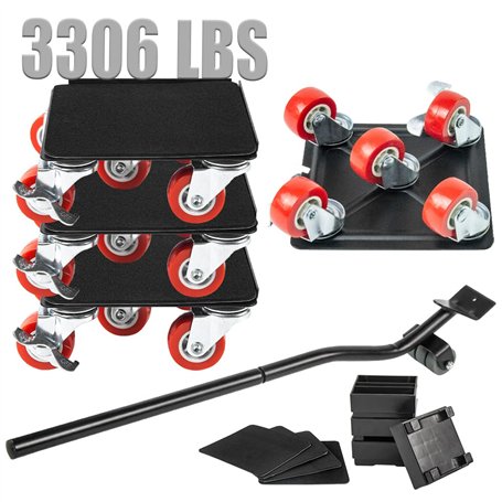 BAUSATZ Glissières élévatrices pour meubles de 1500 kg pour planchers en bois dur