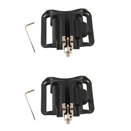 CTForest 2 Pièces Clip Fixation Caméra Ceinture