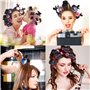 24 Pièces Pinces à Rouleaux Chauds, Rouleau Chaud Pinces à Cheveux, Pinces à Rouleaux de Remplacement, pour Coiffer les Cheveux 