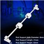 Tige d'Arbre de Rail Linéaire, Palier Linéaire en Acier Aluminium de Commande Numérique par Ordinateur de 400 x 8mm + 2Pcs SC8UU