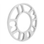 Entretoises de Roue, 2pcs 10mm entretoises de Roue en Alliage d'aluminium Cales universelles adaptées pour Roue de Goujon 4/5
