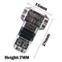 6 pcs Basse Tension T TAP 2 Connecteurs de Fil électrique 2 Voies 2 sans Soudures sans Dénudage pour Branchement de Mi-portée 20