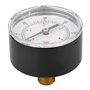 Manomètre, Manomètre 50mm 1/4 Manomètre Axial BSPT pour Air, Eau, Pétrole et Gaz(0-60psi 0-4bar)