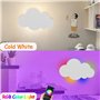 LED Applique Murale Chambre Enfant RGB Dimmable Lampe Murale avec Télécommande et APP Veilleuse Moderne RGB à Intensité Variable