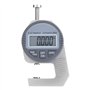 Jauge d'épaisseur, jauge d'épaisseur en centiles de lecture LCD numérique Tête de mesure plate 0-12.7mm/0.5"0.01mm/0.0005"
