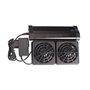 CENPEK Ventilateur de refroidissement réglable pour aquarium 2 ventilateurs