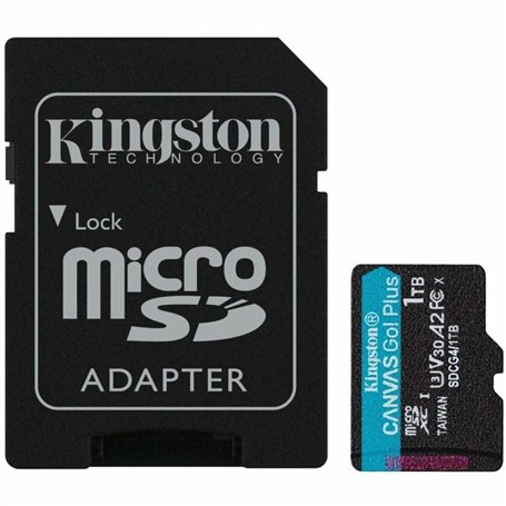 Carte Mémoire Micro SD avec Adaptateur Kingston CANVAS Go! Plus 1 TB