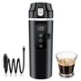 BORDEAG Tasse d'eau Chauffée pour Véhicule 12V/24V 500ml Bouilloire Électrique De Voyage