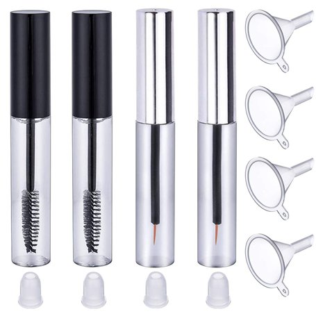 Tube et baguette de mascara vide 2pc 8ml
