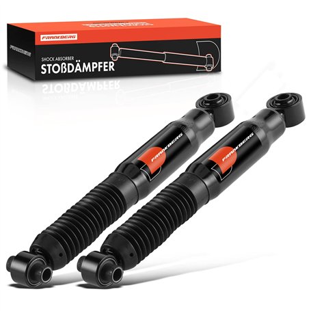 Frankberg Lot de 2 amortisseurs pour essieu arrière compatible avec C4 Grand Picasso I UA 1.6L-2.0L 2006-2013 C4 Picasso I MPV U