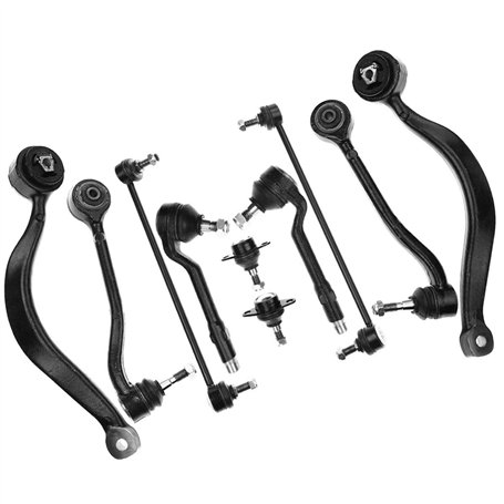 Frankberg 10x Kit de bras de suspension Essieu Avant Compatibles avec X5 E53 3.0d 3.0i 4.4i 4.6is 4.8is 2000-2006 Remplacer# 322