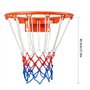 CHUNLIN Filet de Basket-Ball Robuste 2 pièces de Remplacement pour Filet de Basket-Ball Tous Temps s'adapte aux Filets de Basket