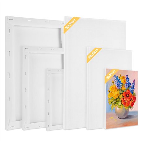 Lot De 6 Toile A Peindre