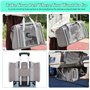 Sprifityy Sac de Transport pour Chat d'Extérieur Pliable et Respirant, Caisse Avec Matelas Souple pour Chat et Chien, Voyage en 