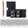 Vakki Tournevis Précision Mini 25 en 1 Kit de Tournevis Précision Outils de Réparation