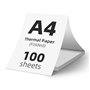 (100 feuilles) Papier thermique A4 pliable