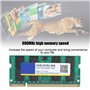 Ordinateur Portable DDR2, 800 MHz 2G 200Pin pour mémoire vive d'ordinateur Portable, Compatible avec Les Cartes mères/AMD, Appli