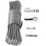 7 Kilogram Treuil ATV UTV Quad Dyneema Sk78 Plastique 4 x 4 Offroad