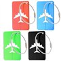 MXTIMWAN Étiquettes à Bagages en Aluminium 4 Pièce