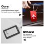 MXTIMWAN Étiquettes à Bagages en Aluminium 4 Pièce, Étiquette Valise Avion Etiquette Bagage avec Cordon Inox et Carte PVC étanch