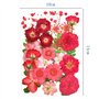 Vraies Fleurs Pressées Séchées pour Décorations Florales Art Artisanat Scrapbooking Fleurs Pressé Séchées pour Bricolage Bougie 