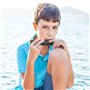 2 Morceaux D'Harmonica En Plastique Noir, Des Instruments De Jeu Pour Enfants, Des Cadeaux Pour Enfants, Des Jouets Créatifs Et