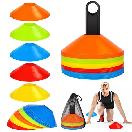 TEGOVE Plots de Marquage pour Football Cône