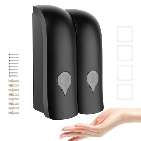 2 x 300ml Distributeur de Savon Manuel