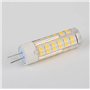ZHIYUE Lot de 6 G4 7W Led Ampoule Blanc Chaud 3000k 700 Lumens AC 220V Non Dimmable Remplacer Ampoule Halogène G4 70w,G4 Base Bi