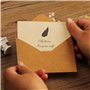 Yolistar 60 Pièces Enveloppes en Papier Kraft Vintage Marron, Fermeture Humide avec Rabat Pointu, B6-17,5 x 12,5 cm 130 g/m², Po
