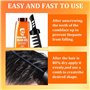 1 Pcs Hair Oil Head Gel East Moon Hair Gel Cheveux Cire Cheveux Homme Gel De Cire Capillaire 2 En 1 Avec Peigne Style Flexible L