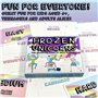 Frozen Unicorns: The Hilarant Pocket Size Party Game of Silly Statues. Le Jeu Familial Rapide à Apprendre Qui Fait Rire Les Enfa