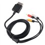 CHILDMORY Câble AV pour Xbox 360 Slim 3 RCA Audio composite ABS TV Câble audio-vidéo pour XBOX 360 Slim
