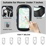 LEMEGO Support Téléphone Vélo Etanche, Sacoche Vélo Guidon Cadre Porte Telephone Velo VTT Trottinette Electrique Rotation 360 av