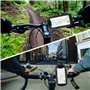 LEMEGO Support Téléphone Vélo Etanche, Sacoche Vélo Guidon Cadre Porte Telephone Velo VTT Trottinette Electrique Rotation 360 av