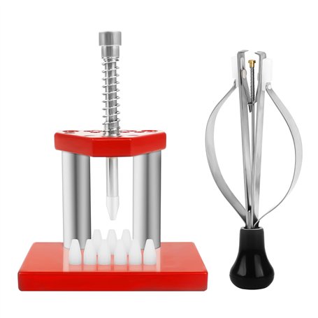 LiangDian Outil de Réparation de Montre Extracteur de Montre Professionnel Presse à Aiguille de Montre Kits de Réparation de Mon