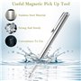 Outil de Ramassage Magnétique Télescopique 3 Pcs Outil de Ramassage Aimanté Flexible Bâton de Tige de Ramassage Rétractable avec