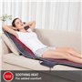 Snailax Tapis de Massage en Mousse à Mémoire avec Chaleur - Matelas Massant Chauffant et Vibration, Coussin de Massage Complet p