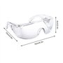 5 PièCes Lunettes SéCurité Contre Gouttelettes Protection Yeux Lunettes Anti-PoussièRe Lunettes SéCurité Transparentes Anti-BuéE