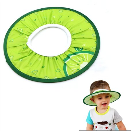 Chapeau Douche BéBé Shampooing ProtéGez - Bonnet De Enfants VisièRe Bain RéGlable ImperméAble Cap Protection Souple DiamèTre Int