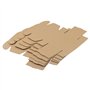 JAPCHET Lot de 20 boîtes d'expédition en carton ondulé marron 15 x 10 x 5 cm, Carton Emballage Colis