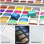 TAVADA Set de Peinture Aquarelle,Aquarelle Solide,100 Couleurs Boîte d’Aquarelle Set,Kit de peinture aquarelle,Aquarelle Peintur